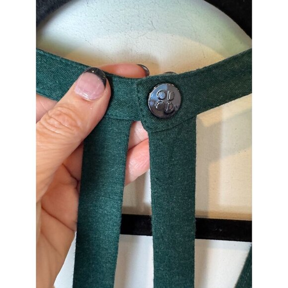 Sweaty‎ Betty Jumpsuit Women Large Green Serenity Culotte Wide Leg Athleisure - Picture 9 of 12